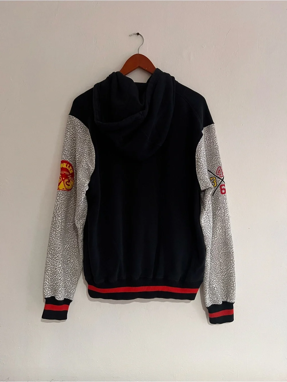 Vintage Nike Air Jordan Spike Lee Zip Up Hoodie Size Large Men’s Rare Patches